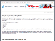 Tablet Screenshot of airhanoi.com